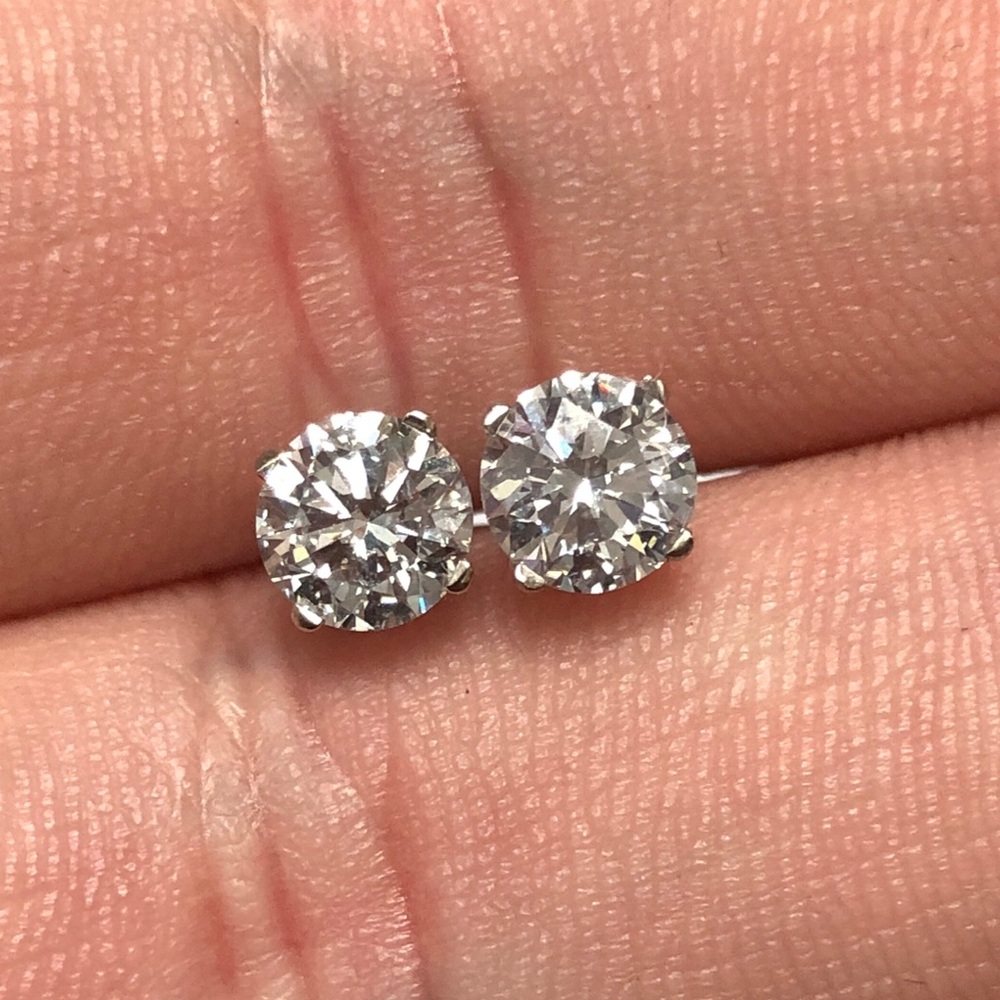 “Big sale”14k 1.54ct lab diamond earring vs1-2 Earrings